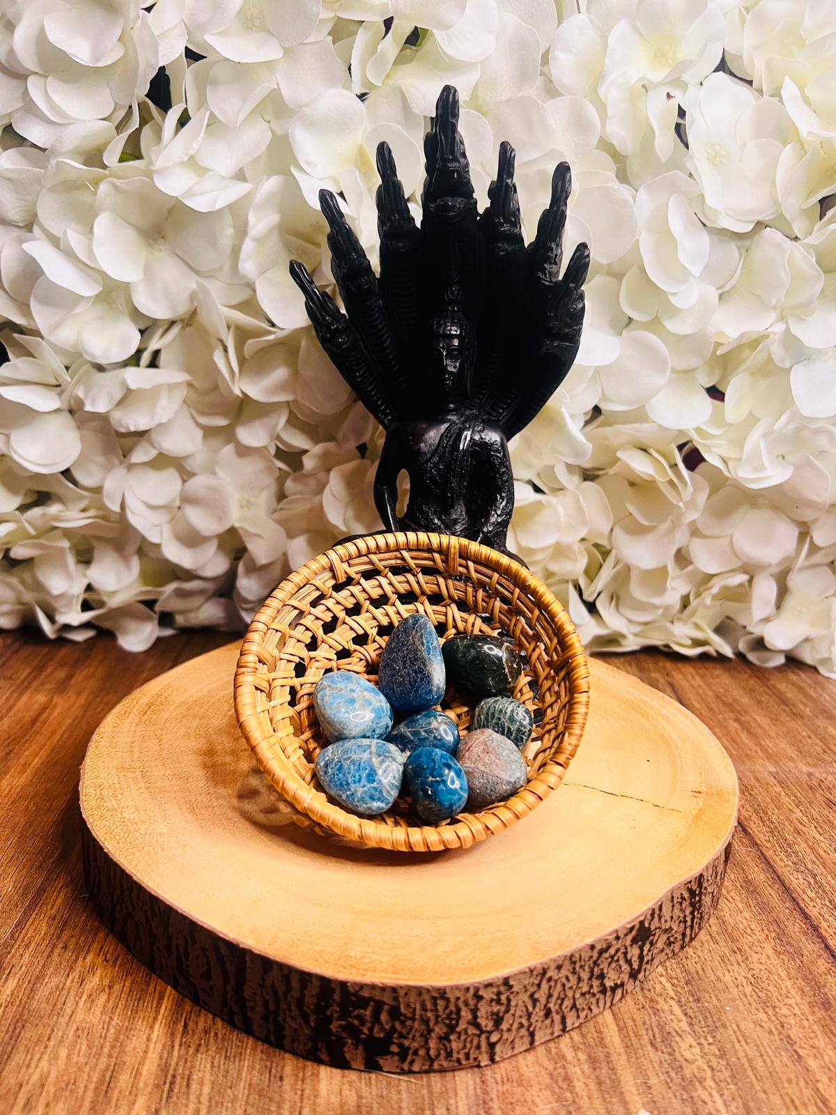 Blue Apatite Tumble