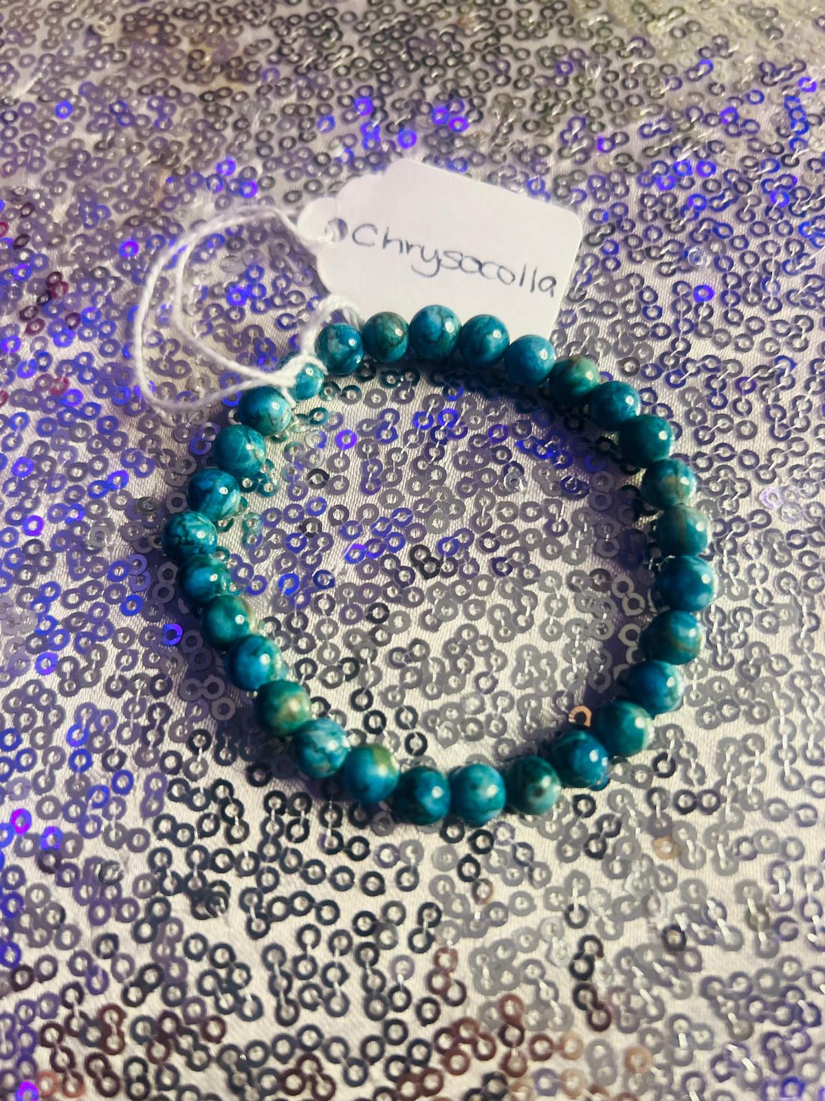 Chrysocolla 8mm Bracelet