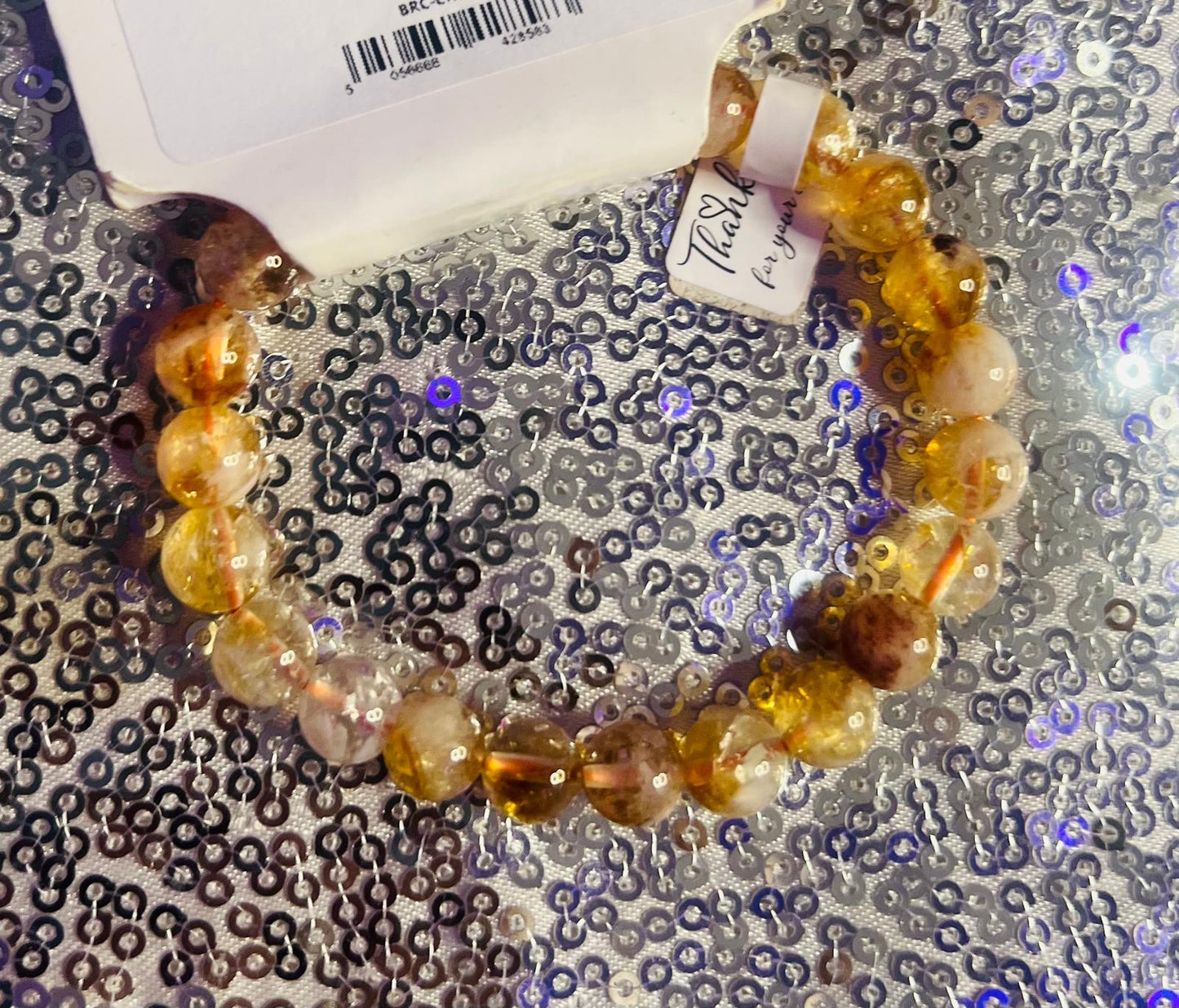 Citrine 8mm Bracelet