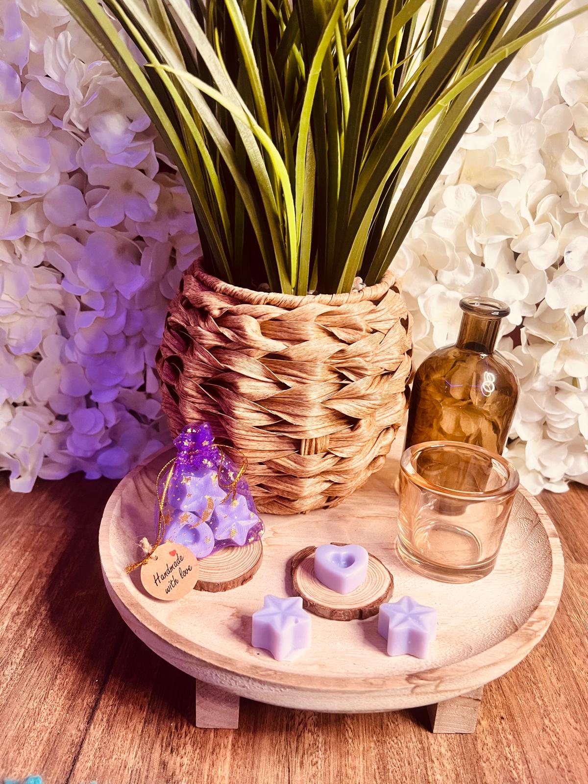 Handmade Purple Rain Star Soy Wax Melts