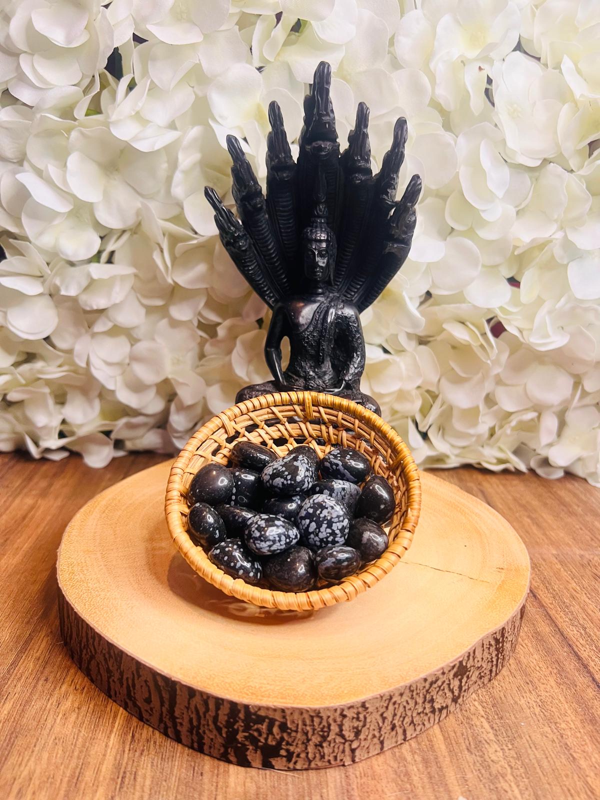Snowflake Obsidian Tumble