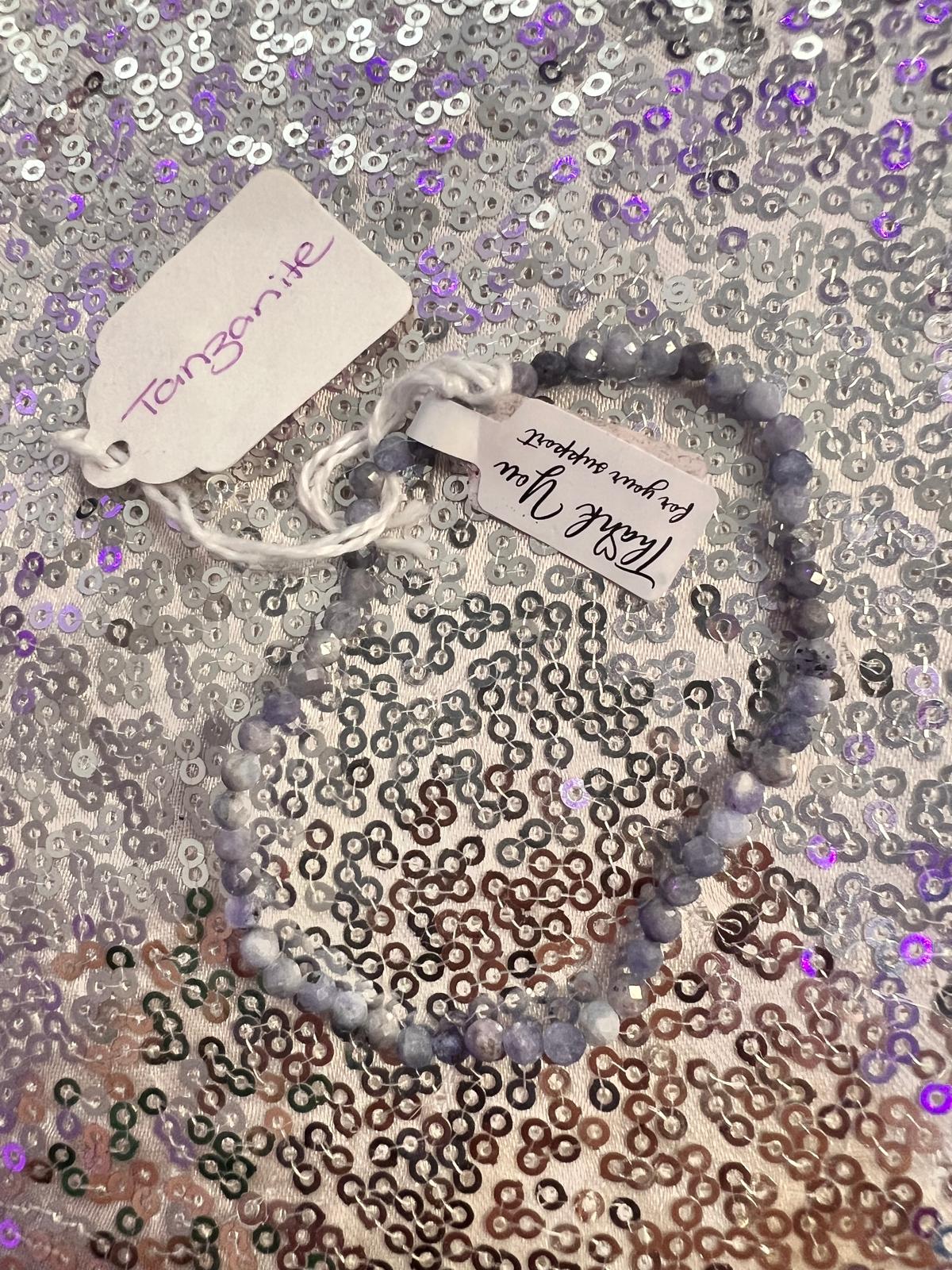 4mm Faceted Crystal Bracelets