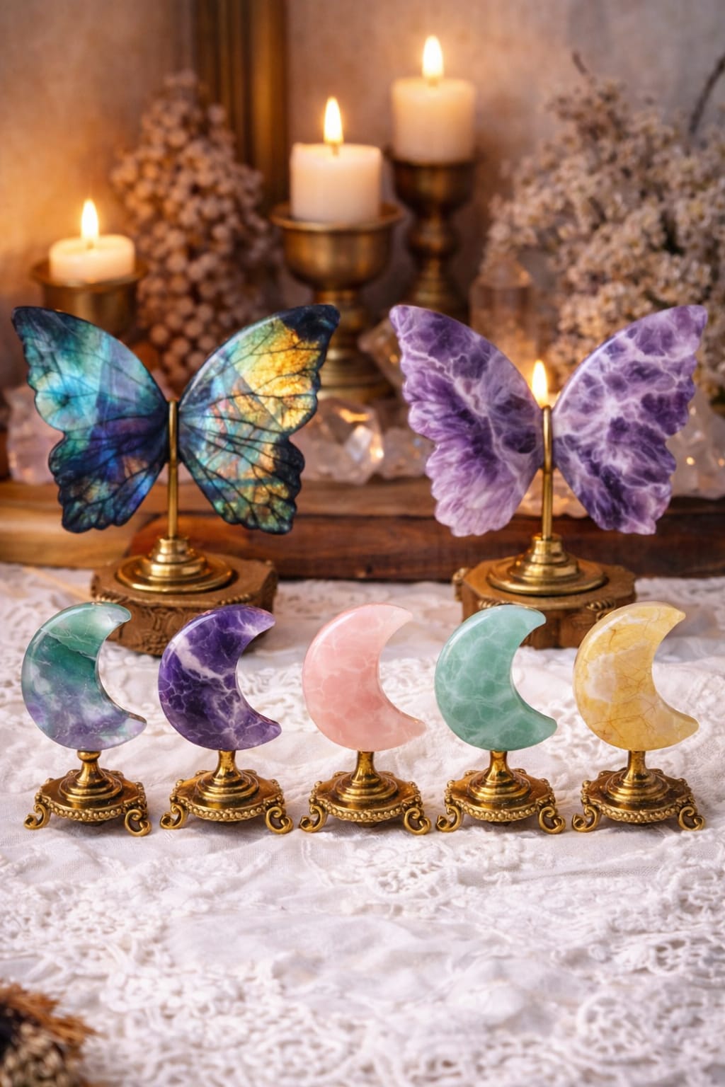 Butterfly Wings & Moons