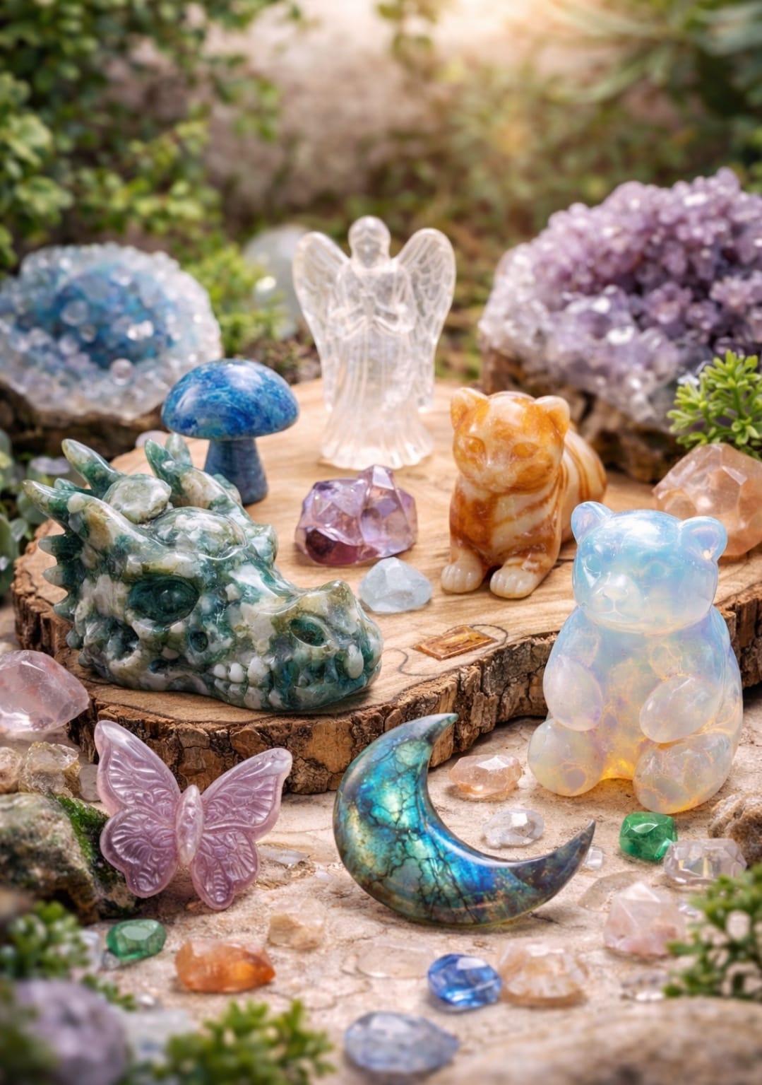 Creative Crystal Carvings