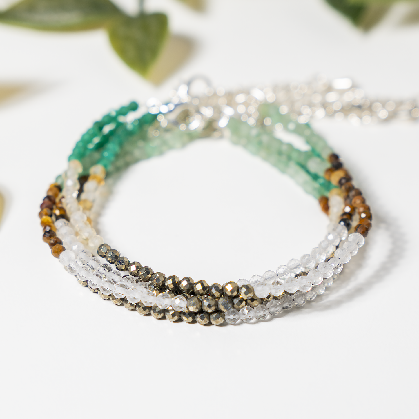 Crystal Anklet | Dhan Yog | Energy Healing Accessory