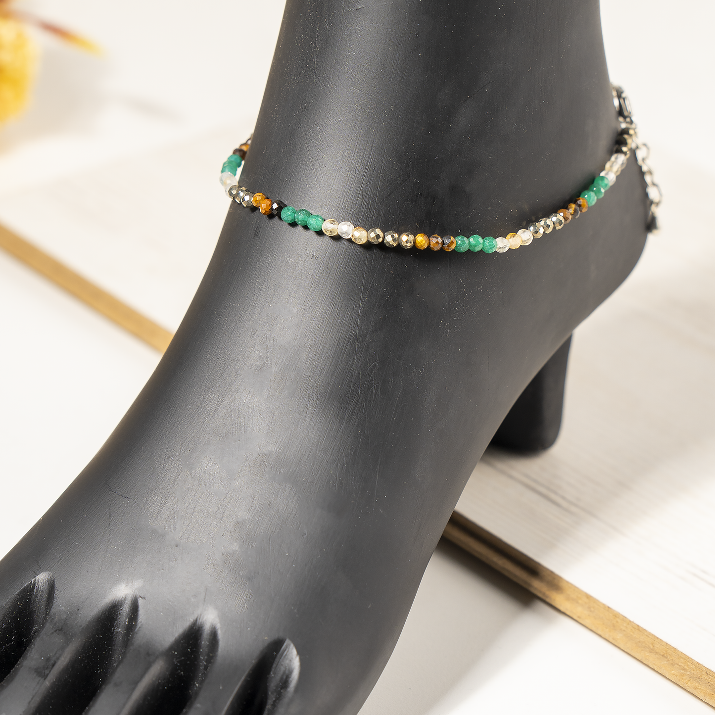 Crystal Anklet | Money Magnet | Energy Healing Accessory