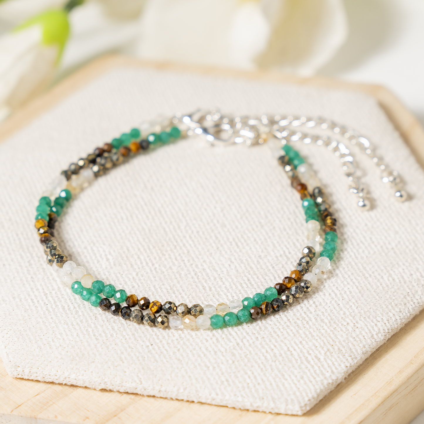 Crystal Anklet | Money Magnet | Energy Healing Accessory