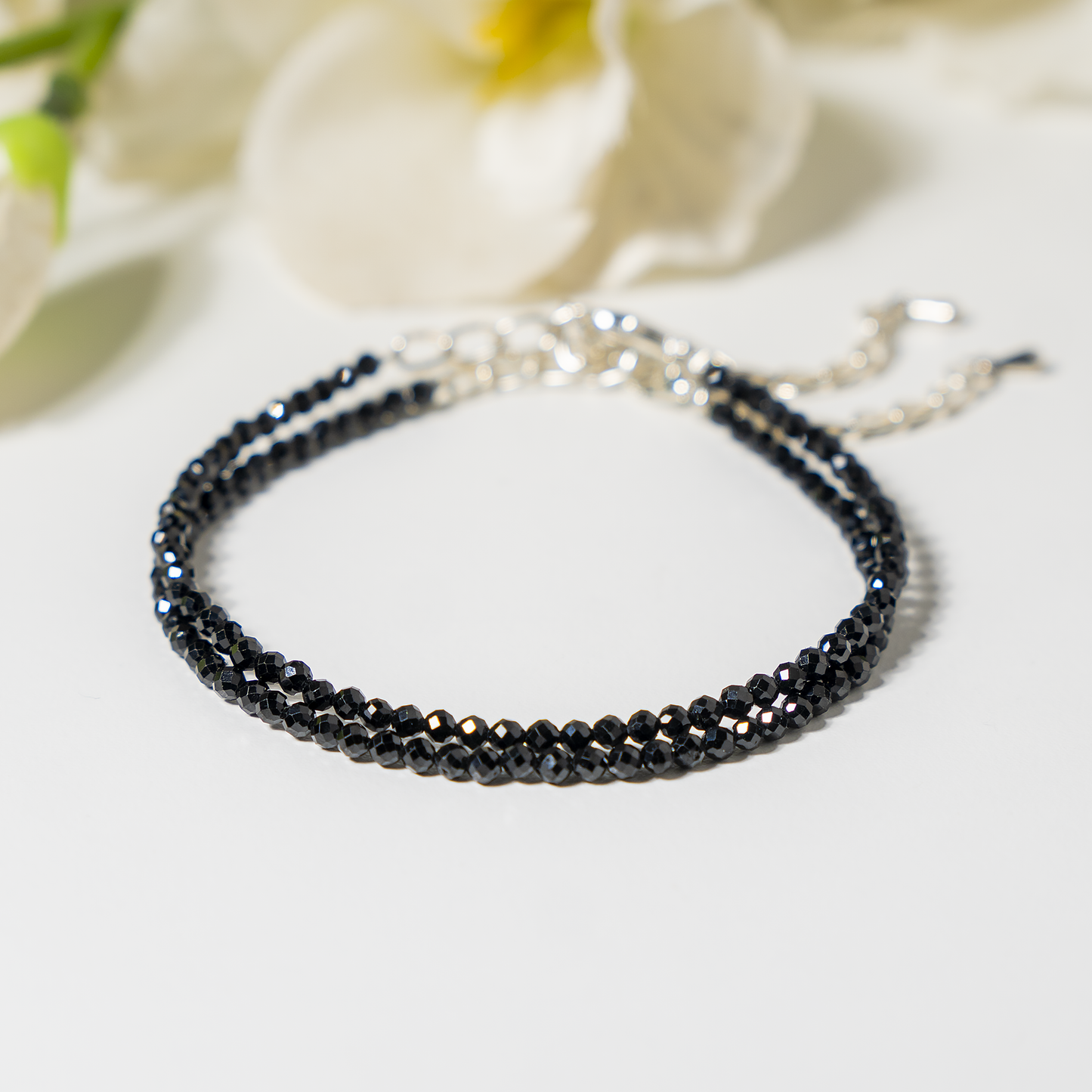 Crystal Anklet | Black Tourmaline | Energy Healing Accessory