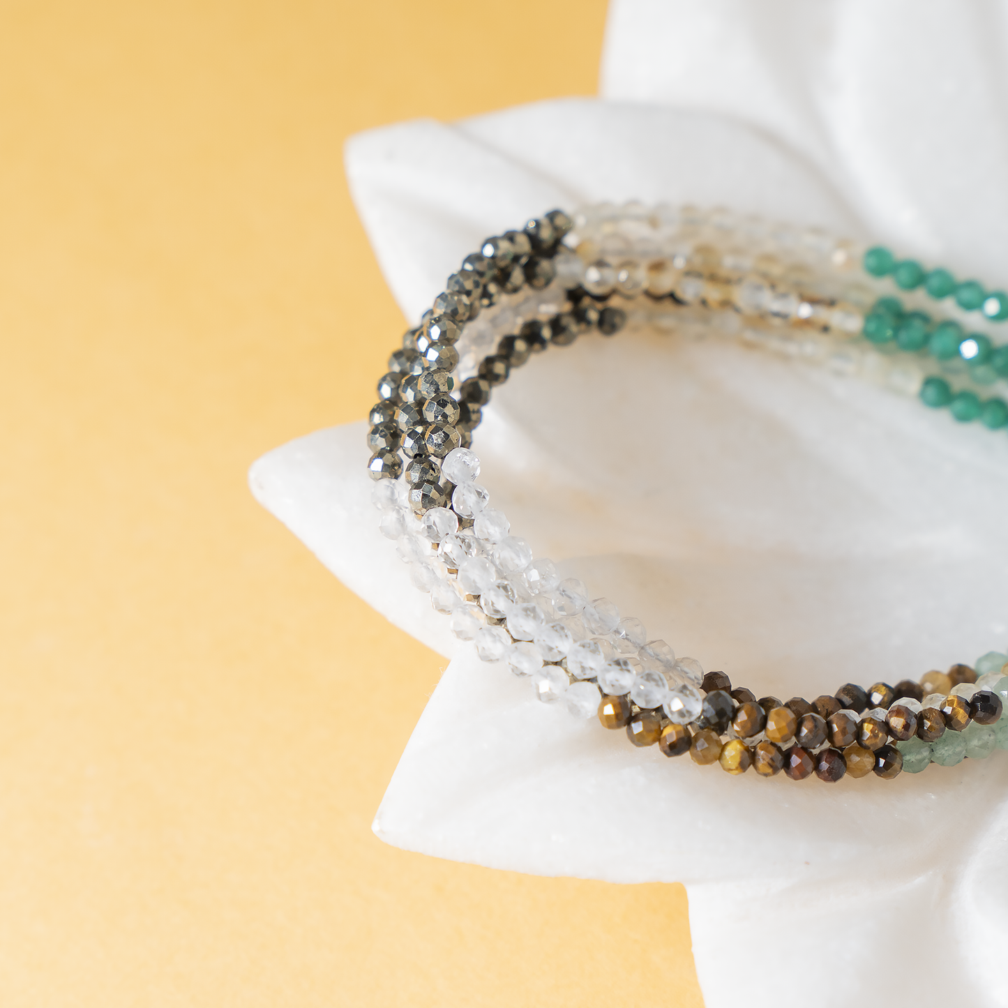 Crystal Anklet | Dhan Yog | Energy Healing Accessory