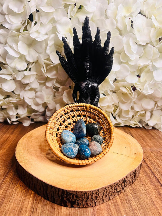 Blue Apatite Tumble