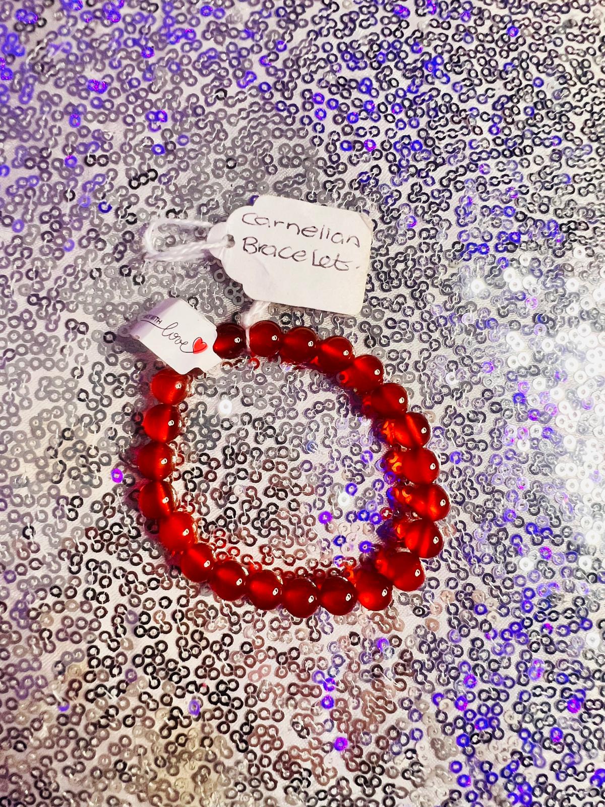 Carnelian 8mm Bracelet