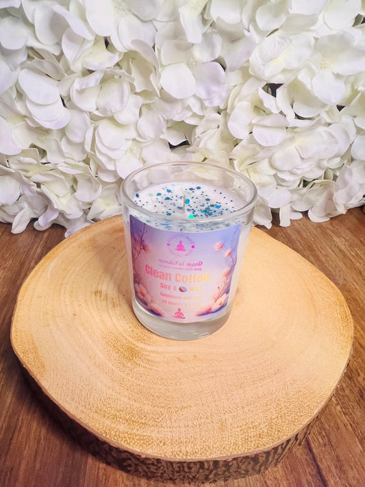Clean Cotton Soy & Coconut Wax Candle