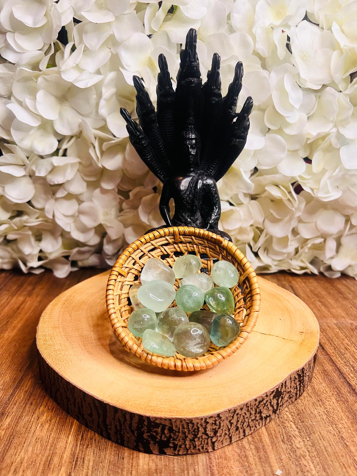 Green Fluorite Tumble