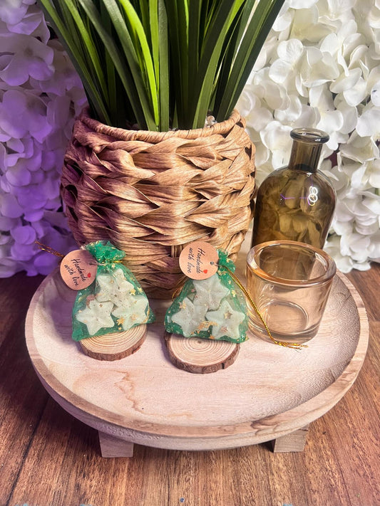 Handmade Hot Cross Buns Star Soy Wax Melts