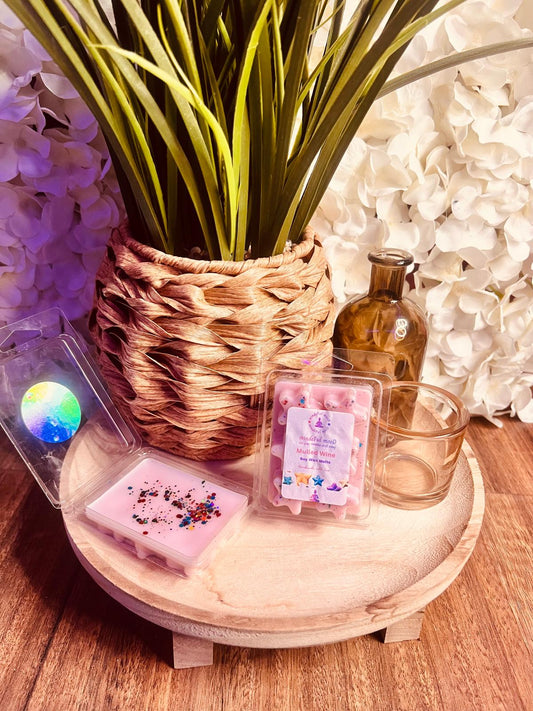Handmade Mulled Wine Soy Wax Star Clamshell