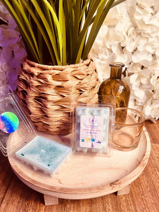 Handmade Refresh Your Mind Soy Wax Star Clamshell