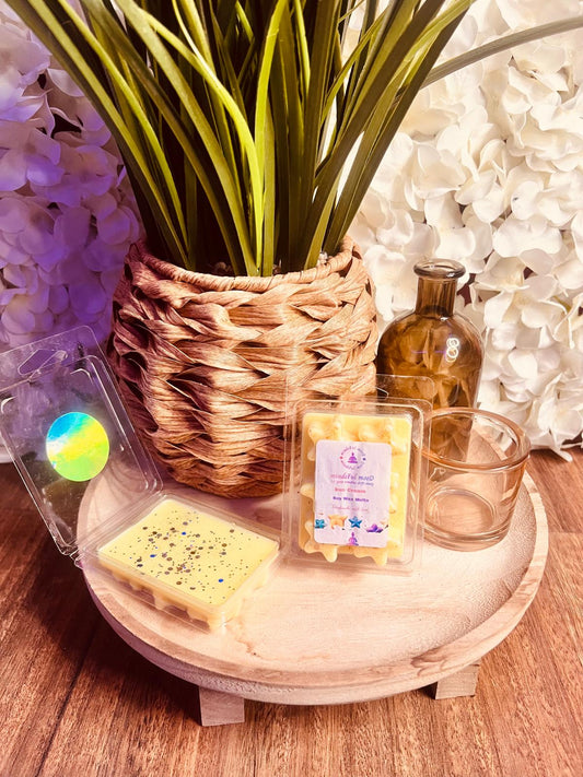 Handmade Sun Cream Soy Wax Star Clamshell