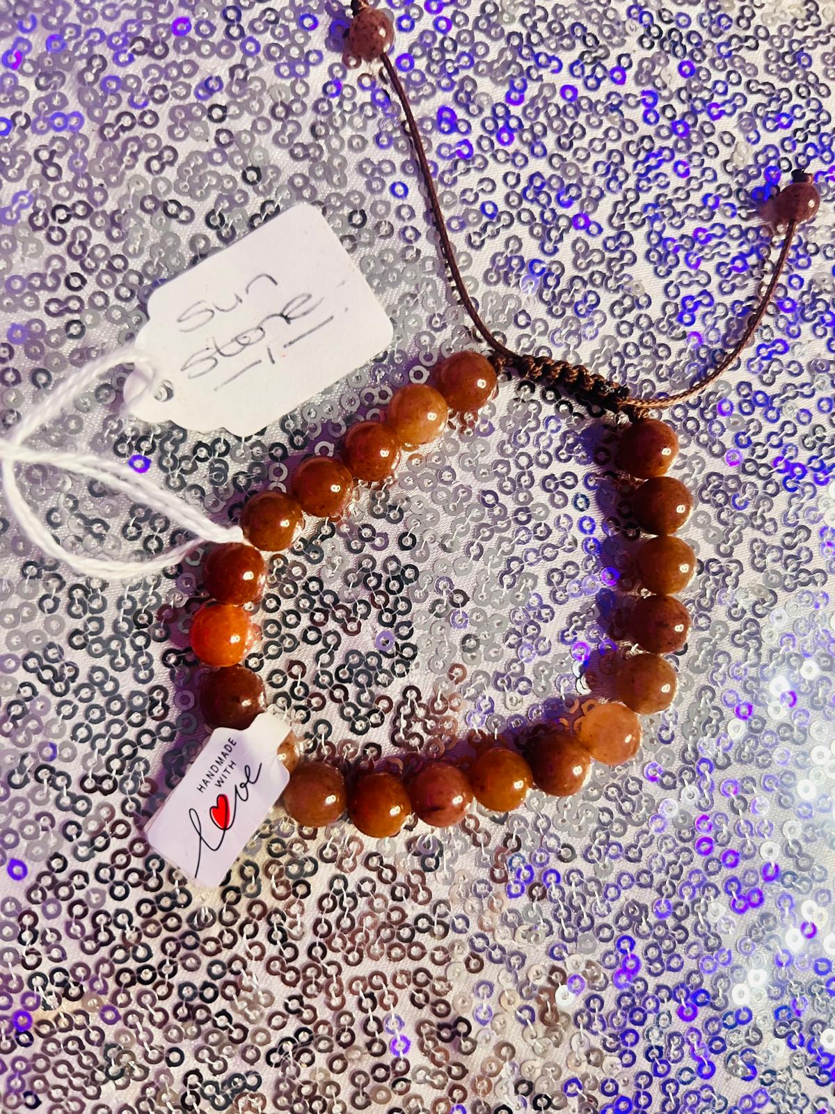 Sunstone 8mm Bracelet