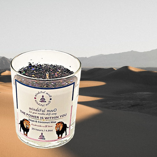 The Power Is Within You Soy & Coconut Candle 20cl by  mindeFul mooD