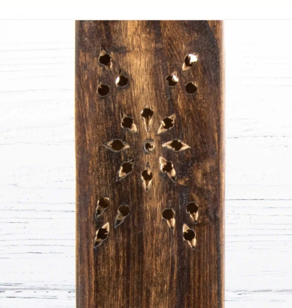 Incense Tower - Stained Wood